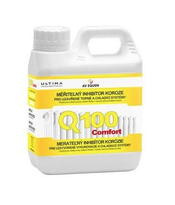 Q100 Comfort 1l – Katodicko-anodický měřitelný inhibitor koroze